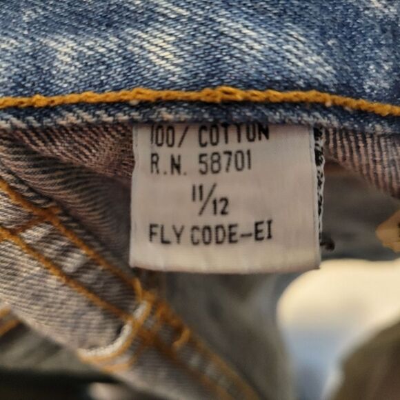 Jaxie's New York Appeal Vintage High Rise Waisted Jean Denim Shorts 80's - Picture 4 of 12